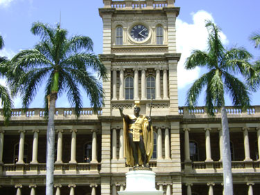 King Kamehameha Statue - Honolulu, Oahu
